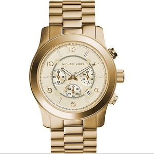 Michael Kors Oversized Gold Watch